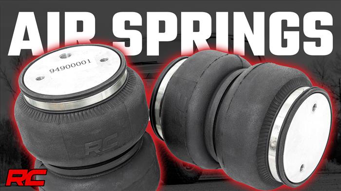 Air Spring Kit w/compressor Silverado/Sierra 1500 (07-18 & Classic) Rough Country