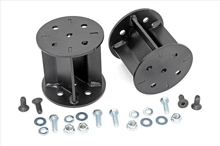 Air Spring Kit w/compressor 7.5 Inch Lift Kit Silverado/Sierra 2500HD/3500HD (11-19) Rough Country