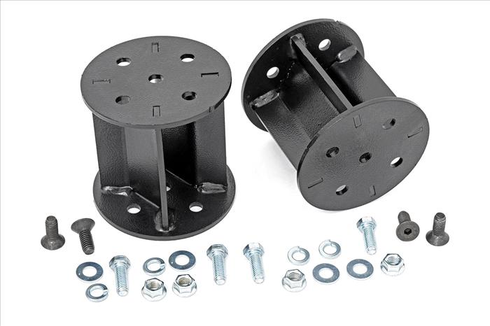 Air Spring Kit w/compressor Wireless Controller 7.5 Inch Lift Kit Silverado/Sierra 2500HD/3500HD (11-19) Rough Country