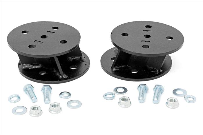 Air Spring Kit w/compressor 4 Inch Lift Kit Ram 1500 2WD/4WD (2009-2018 & Classic) Rough Country