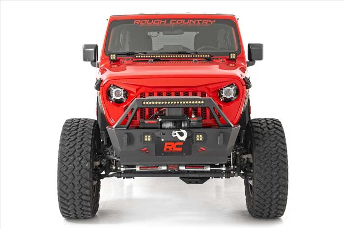 Replacement Grille Angry Eyes Jeep Gladiator JT/Wrangler JL 4WD (18-26) Rough Country