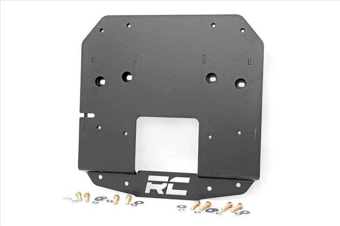 Tire Carrier Relocation Plate Prox Sensor Jeep Wrangler JL (18-26)/Wrangler Unlimited (18-26) Rough Country