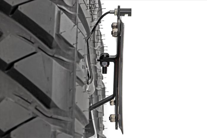 License Plate Relocation Bracket Jeep Wrangler JK/Wrangler Unlimited (07-18) Rough Country