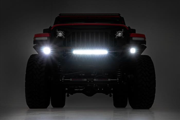 Front Bumper Skid Plate Jeep Gladiator JT/Wrangler JK & JL/Wrangler Unlimited 4WD Rough Country