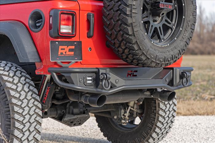 Rear Bumper Tubular Jeep Wrangler JL (18-26)/Wrangler Unlimited (18-26) Rough Country