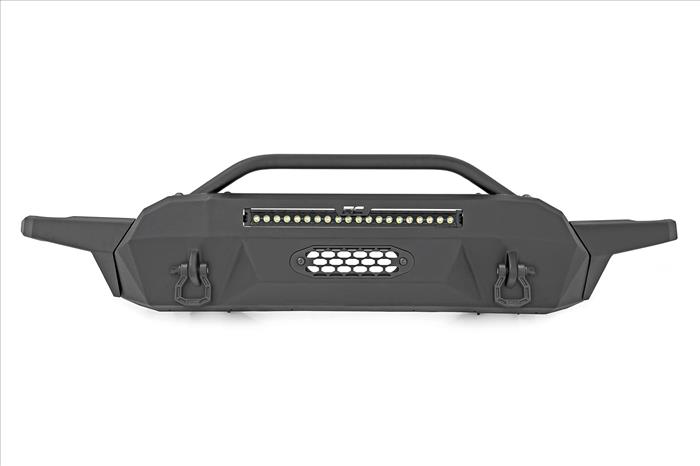 Front Bumper High Clearance Hybrid 20 Inch Black DRL LED Toyota Tacoma (16-23) Rough Country