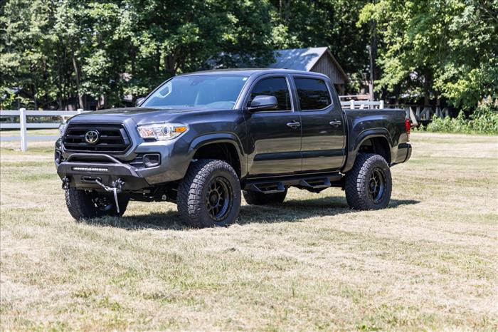Front Bumper Hybrid 20 Inch Black DRL LED Toyota Tacoma 4WD (2016-2023) Rough Country