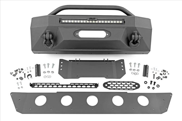 Front Bumper Hybrid 20 Inch Black DRL Toyota 4Runner 2WD/4WD (2014-2024) Rough Country