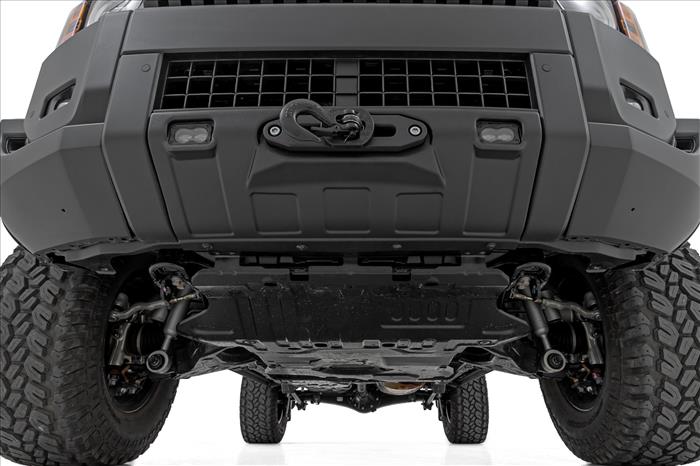 Hidden Winch Mount Yellow SAE PRO9500S Toyota Land Cruiser 4WD (24-26) Rough Country