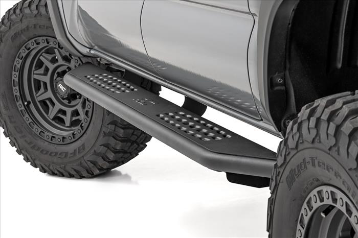 OV2 Running Boards Side Step Bars Crew Cab Toyota Tacoma 2WD/4WD (16-23) Rough Country