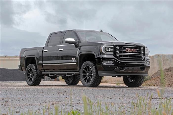 3.5 Inch Lift Kit Alum/Cast Steel Red Silverado/Sierra 1500 (07-16) Rough Country