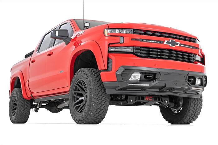 6 Inch Lift Kit Mono Leaf Rear Chevy Silverado 1500 4WD (2022-2024) Rough Country