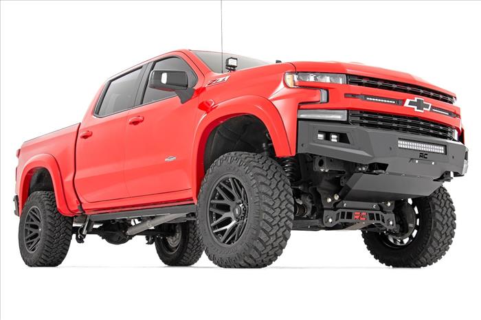 6 Inch Lift Kit Mono Leaf Rear M1 Struts/M1 Chevy Silverado 1500 (22-24) Rough Country