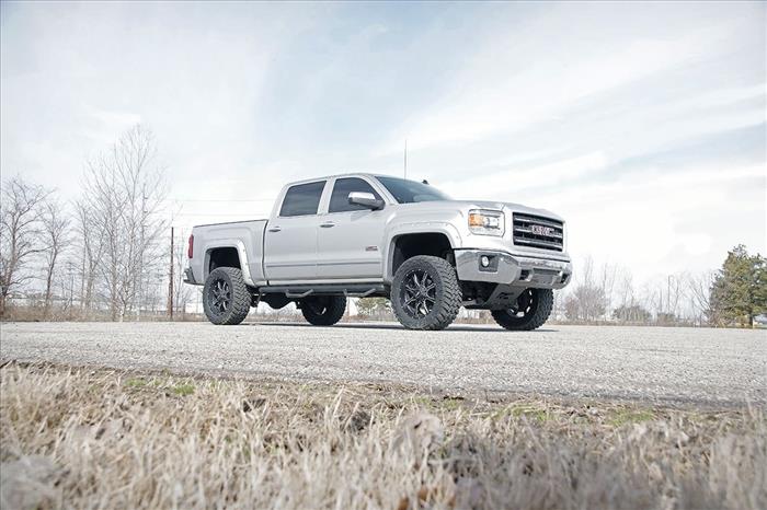5 Inch Lift Kit Cast Steel N3 Struts Silverado/Sierra 1500 (14-18 & Classic) Rough Country