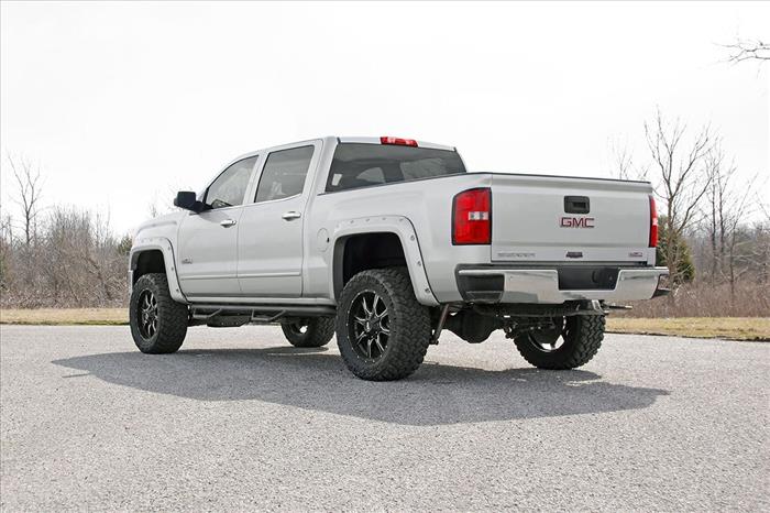 5 Inch Lift Kit Alum/Stamp Steel N3 Struts Silverado/Sierra 1500 (14-18 & Classic) Rough Country