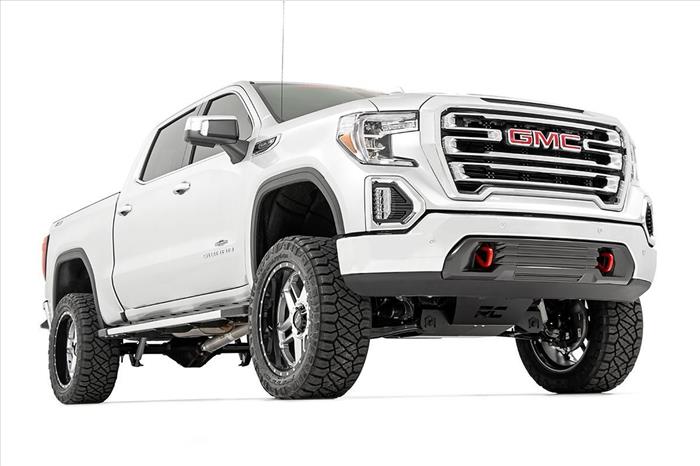 6 Inch Suspension Lift Kit Strut Spacers No Adaptive Ride Control V2 Monotube Shocks 19-20 GMC Silverado/Sierra 1500 4WD/2WD Rough Country