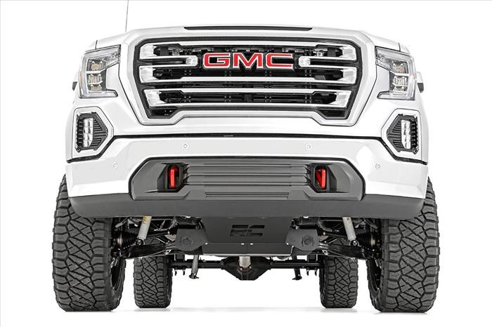 6 Inch Suspension Lift Kit Strut Spacers No Adaptive Ride Control V2 Monotube Shocks 19-20 GMC Silverado/Sierra 1500 4WD/2WD Rough Country