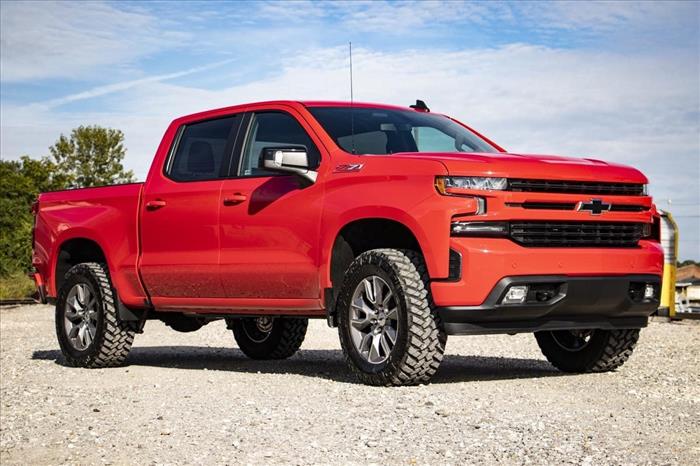 3.5 Inch Lift Kit Vertex Rear Mono Leaf Chevy Silverado 1500 (22-24) Rough Country
