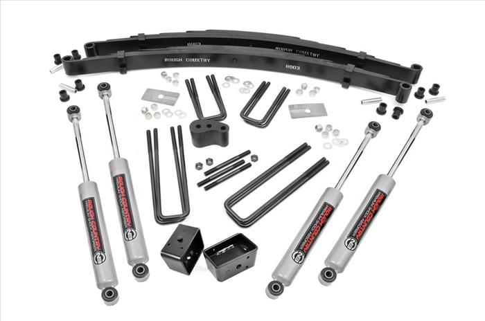 4 Inch Lift Kit Rear Blocks Dana 44 Dodge W200 Truck/W300 Truck 4WD (1978-1980) Rough Country