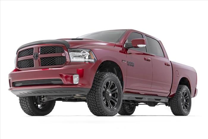 3 Inch Dodge Bolt-On Lift Kit w/Rear V2 Shocks 12-23 RAM 1500 4WD Rough Country