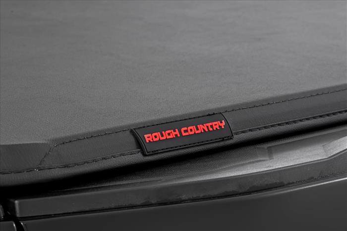 Soft Tri-Fold Bed Cover 5 Foot Bed Chevy/GMC Canyon/Colorado 2WD/4WD (23-26) Rough Country