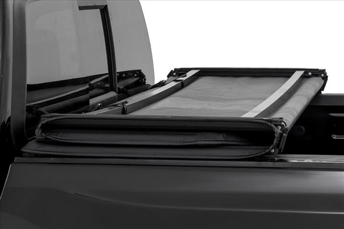 Soft Tri-Fold Bed Cover 5 Foot Bed Chevy/GMC Canyon/Colorado 2WD/4WD (23-26) Rough Country