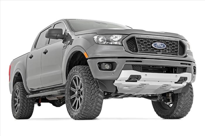 3.5 Inch Lift Kit Forged Alum UCA Cast Steel Knucles Ford Ranger (19-23) Rough Country