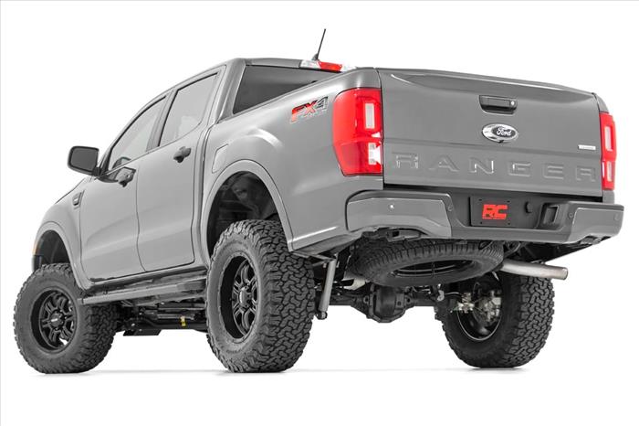 6 Inch Lift Kit N3 Struts Cast Steel Knuckles Ford Ranger 4WD (2019-2023) Rough Country