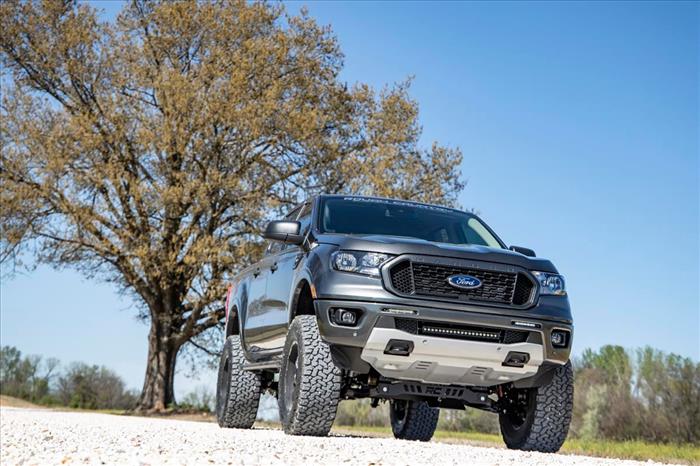 6 Inch Lift Kit N3 Struts Cast Steel Knuckles Ford Ranger 4WD (2019-2023) Rough Country
