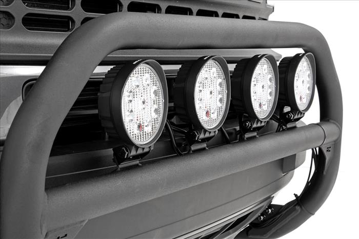 Nudge Bar 4 Inch Round Led (x4) Ford Bronco Sport 4WD (2021-2024) Rough Country