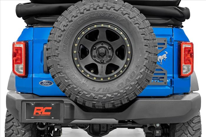 Spare Tire Relocation Plate Ford Bronco 4WD (2021-2025) Rough Country