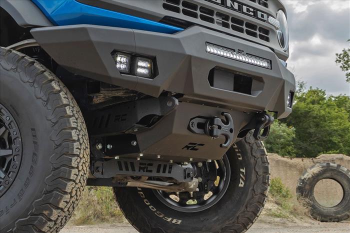 Hidden Winch Mount 12000S Ford Bronco 4WD (2021-2025) Rough Country