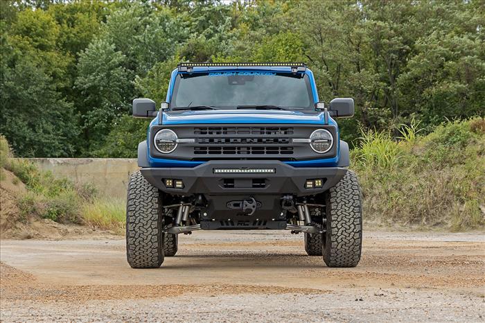 Hidden Winch Mount 12000S Ford Bronco 4WD (2021-2025) Rough Country