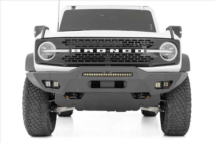 Front Bumper Modular Full Wings Ford Bronco 4WD (2021-2025) Rough Country