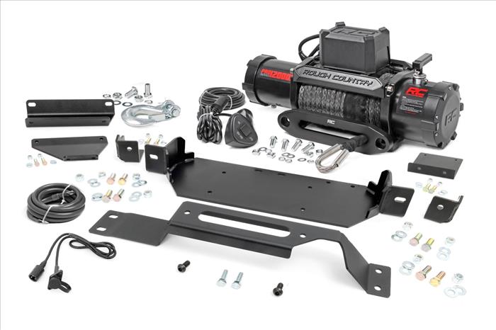 Hidden Winch Mount PRO12000S Ford F-250/F-350 Super Duty 2WD/4WD (20-22) Rough Country