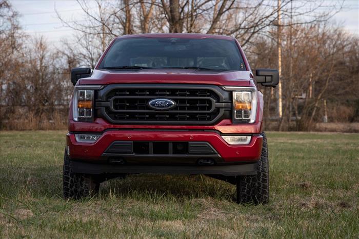 F-150 3 Inch Lift Kit Bolt On w/N3 Struts and V2 Shocks 2021 F-150 4WD Rough Country