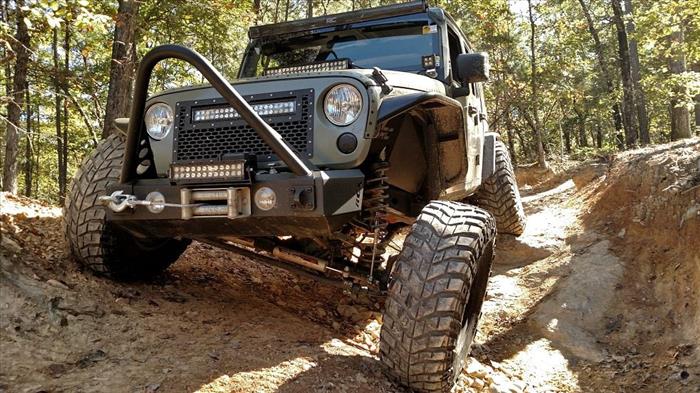 4 Inch Lift Kit X-Series V2 Jeep Wrangler Unlimited 2WD/4WD (2007-2018) Rough Country