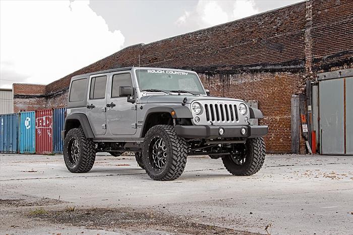 4 Inch Lift Kit M1R Jeep Wrangler Unlimited 2WD/4WD (2007-2018) Rough Country