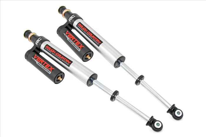 Vertex 2.5 Reservoir Rear Shocks 0-3.5 Inch Toyota Tundra 2WD/4WD (2007-2021) Rough Country