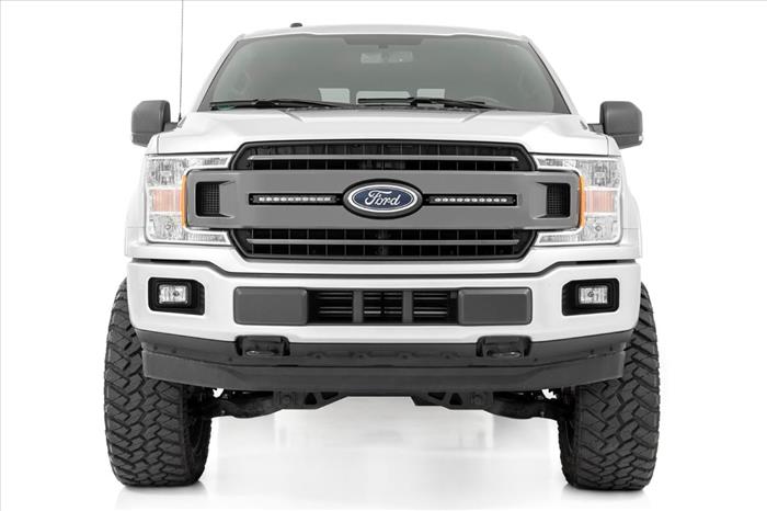 10 Inch Black Series LED Light Bar Slim Line Pair Rough Country