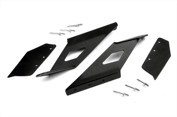 LED Light Mount Upper Windshield 54 Inch Curved Chevy/GMC SUV 1500 (15-20) Rough Country