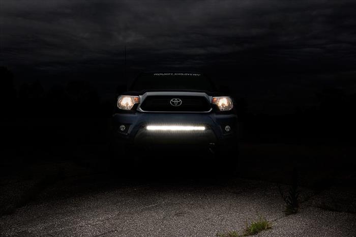 LED Light Mount Lower Grill 30 Inch Toyota Tacoma 2WD/4WD (2005-2015) Rough Country