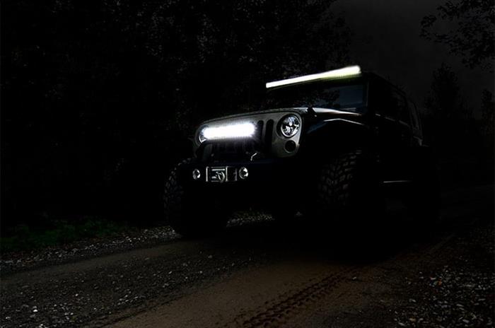 20 Inch Chrome Series LED Light Bar Dual Row Cool White DRL Rough Country