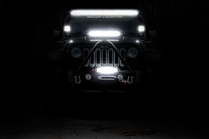 50 Inch Black Series LED Light Bar Dual Row Rough Country