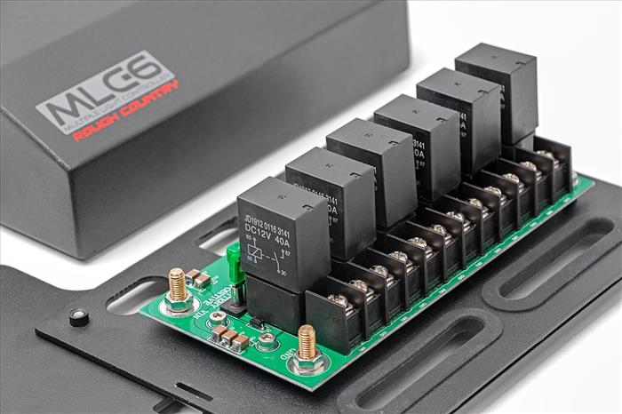 MLC-6 Multiple Light Controller Jeep Wrangler JK/Wrangler Unlimited (07-18) Rough Country