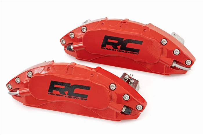 Caliper Covers Rear Red Elec Brakes Ford Expedition/F-150/Raptor Rough Country