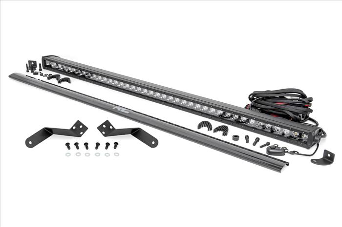 LED Light Kit Rear Mount 50 Inch Black-Series Single Row CFMOTO UFORCE U10 Pro Rough Country