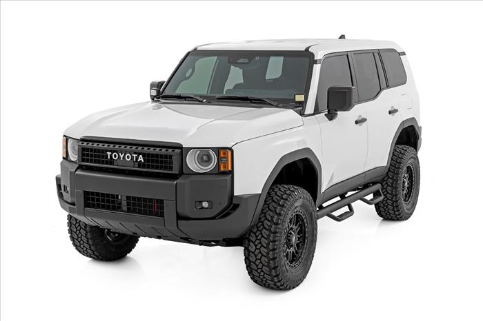 LED Light Kit Ditch Mount 3 Inch OSRAM Wide Toyota Land Cruiser (24-26) Rough Country
