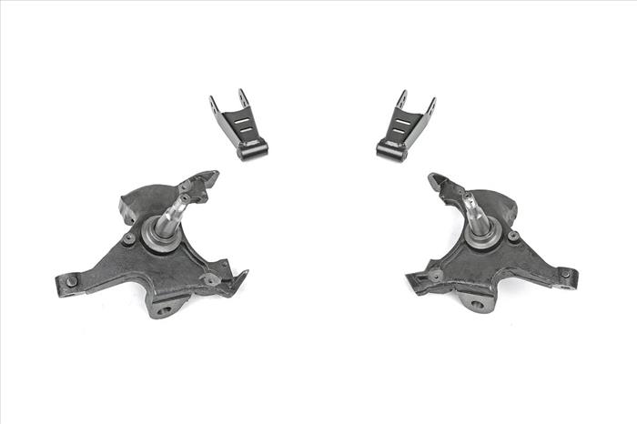 Lowering Kit 2 Inch FR & RR Chevy C1500/K1500 Truck 2WD (1988-1999) Rough Country
