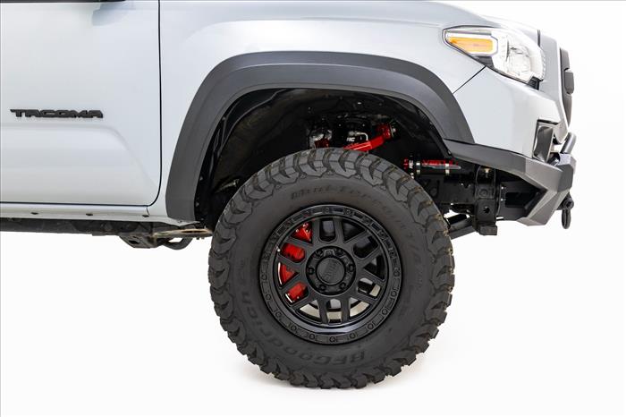 Red Forged Upper Control Arms 3.5 Inch Of Lift Toyota 4Runner (10-24)/Tacoma (05-23) Rough Country